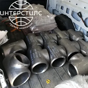 Стальной тройник равнопроходной 76 мм 10 мм 09Г2С ГОСТ 17376-2001 купить в Ставрополе